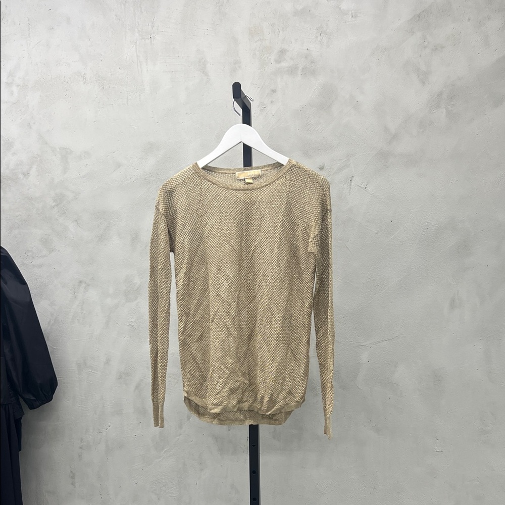 Gold Long Sleeve Sweater